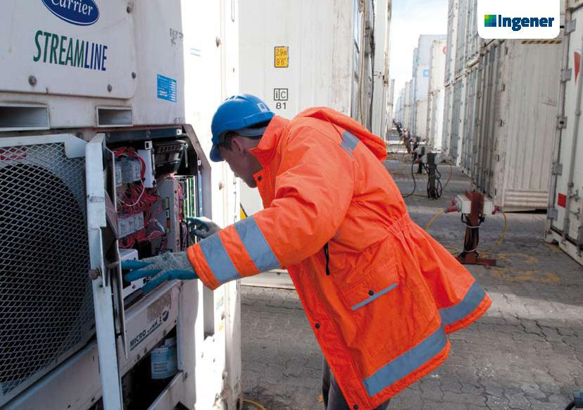Gestión eléctrica y operación de contenedores refrigerados «in-house»