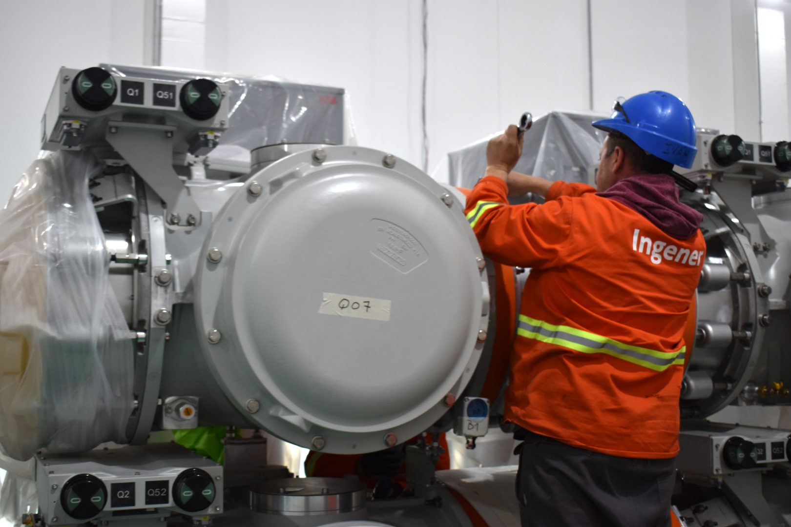 Subestación GIS Montevideo P 150 kV