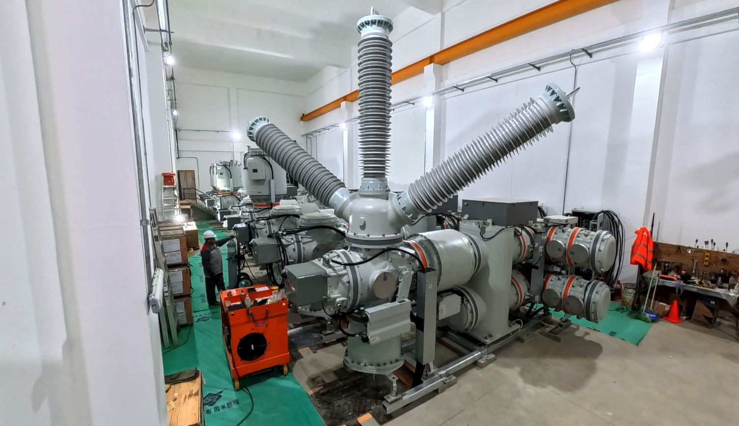 Subestación GIS Montevideo P 150 kV