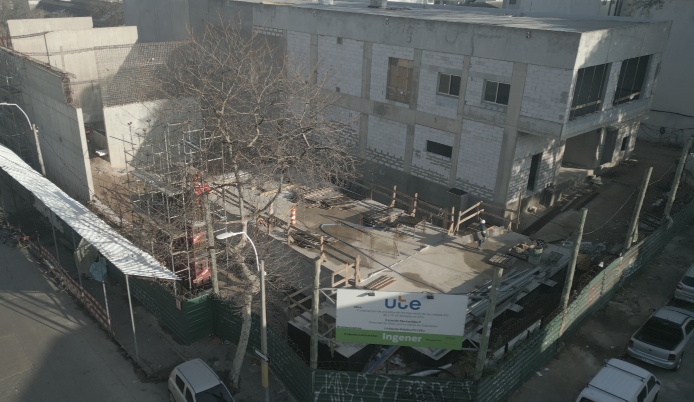 Subestación GIS Montevideo P 150 kV